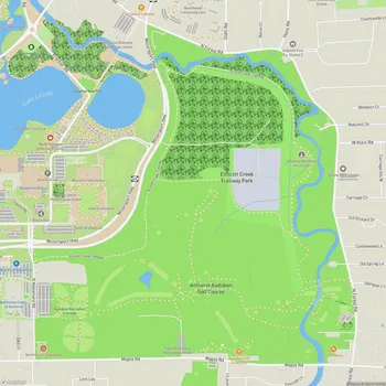 Map of Ellicott Creek Trailway Park