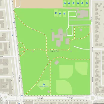 Map of Houghton Park
