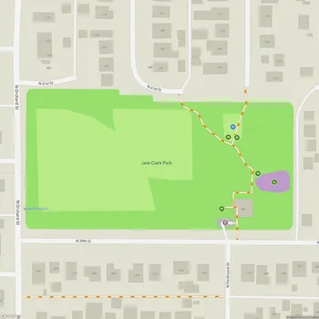 Map of Jane Clark Park