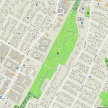 Map of West Bouldin Creek Greenbelt