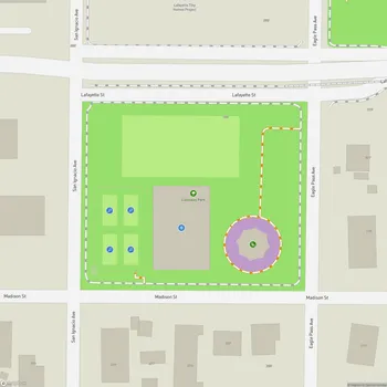 Map of Canizales Park