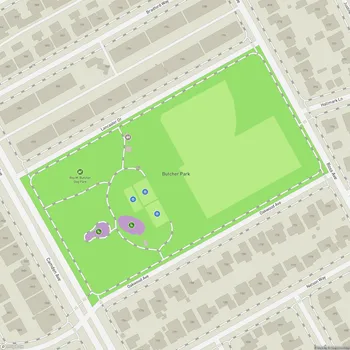 Map of Butcher Park