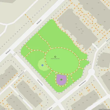 Map of Gran Paradiso Park