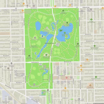 Map of Humboldt Park
