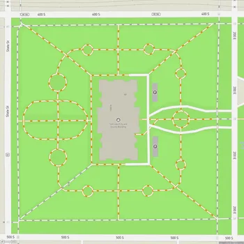 Map of Washington Square Park