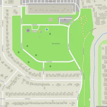 Map of Boeing Park