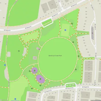 Map of Butternut Creek Park