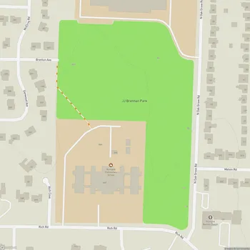 Map of J.J. Brennan Park