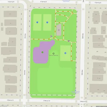 Map of Madrona Playground