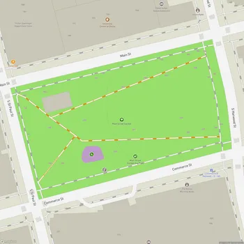 Map of Main Street Garden