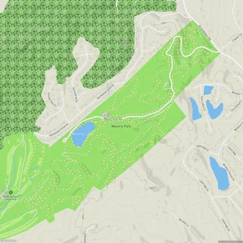Map of Waverly Park