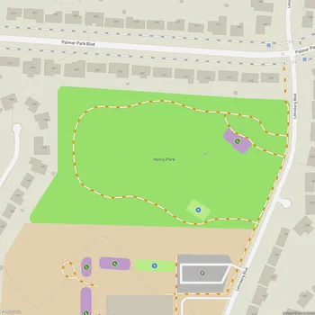 Map of Henry Park
