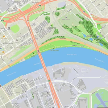 Map of Lower Landing Park