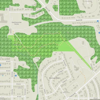 Map of Old Schuetzen Park