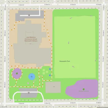 Map of Keewaydin Park