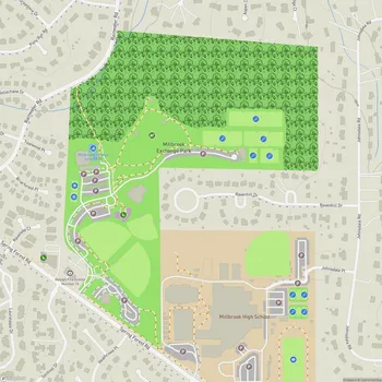 Map of Millbrook Exchange Park