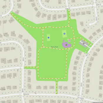 Map of Peony Park