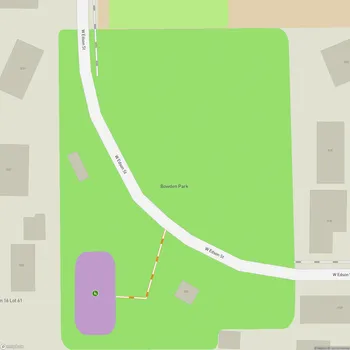Map of Bowden Park