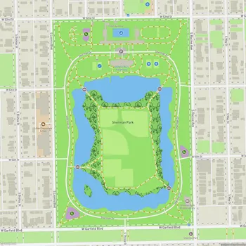 Map of Sherman Park