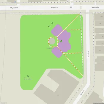 Map of Tony Brush Park