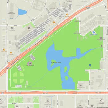 Map of McAlister Dog Park