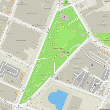 Map of Military Park