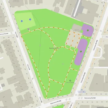 Map of Kalorama Park