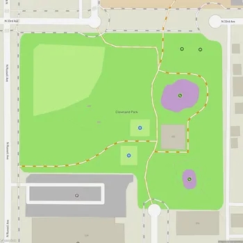 Map of Cleveland Park
