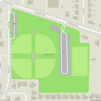 Map of Southwest Park