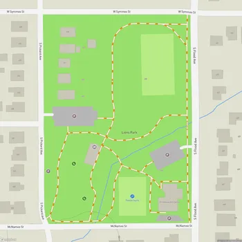 Map of Lions Park