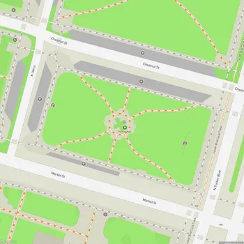 Map of Poelker Park