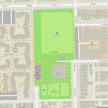 Map of Sheridan Park