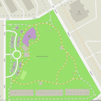 Map of Spring Creek Park