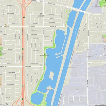 Map of Anaheim Coves Park
