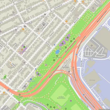 Map of Bremen Street Park