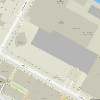 Map of Damrosch Park
