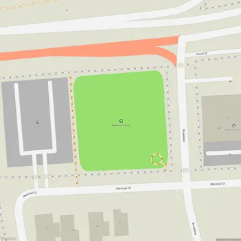 Map of Wadsworth Square Park