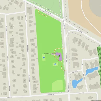 Map of Comfort Tyler Park