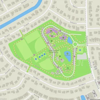 Map of James F. Holland Memorial Park