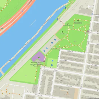 Map of Schuylkill River Park