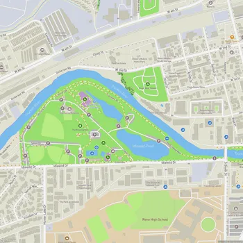 Map of Idlewild Park