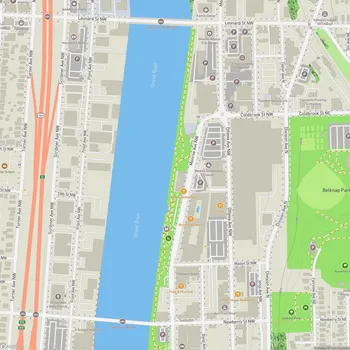 Map of Canal Park