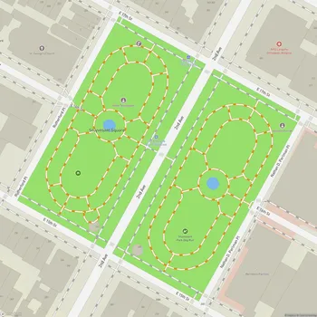Map of Stuyvesant Square
