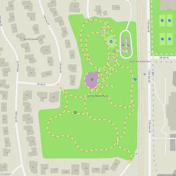 Map of Surrey Downs Park