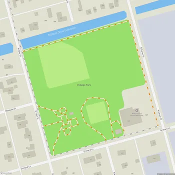 Map of Hidalgo Park