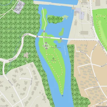 Map of Red Bud Isle