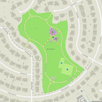 Map of Hilltop Park
