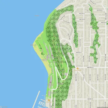 Map of Golden Gardens Park