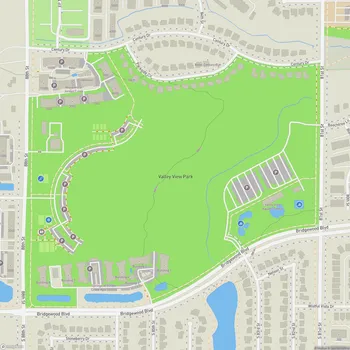 Map of Valley View Park