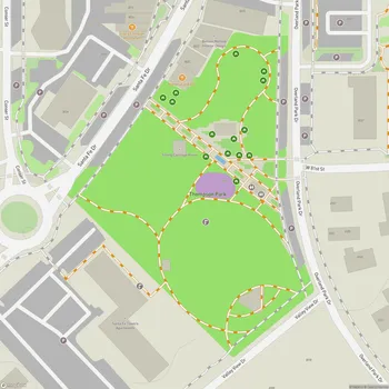 Map of Thompson Park